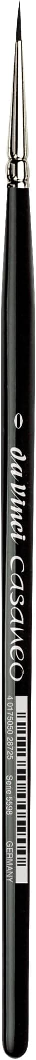 Da Vinci水彩シリーズ498 Casaneoペイントブラシ Size 0 5598-0