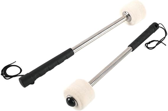 Timpani Mallets - Timpani Stick Felt Headed,Professional Marching Drumstick Set of 2 for Music Lesson Kids Adults Classroom School Orchestra Concert Timpani Enthusiasts