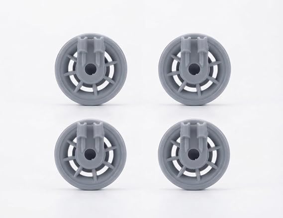 Bosch Uyumlu Bulaşık Makinesi Alt Sepet Tekeri Gri 4'lü Set [Enerji Sınıfı A]