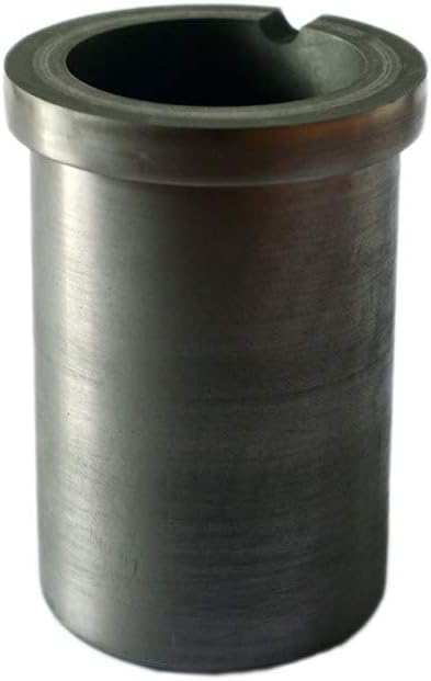 LLF Graphite Crucible Metal Melting Gold Silver Scrap Casting Ingot Mould (1kg Graphite Crucible)