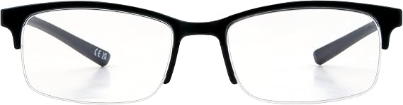 Foster Grant "Dublin" Reading Glasses Matte Black Multiple Magnifications