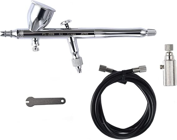 GSI Creos GNZ-PS289 Mr. Procon Boy WA Platinum Airbrush with Air Up System, 0.3mm