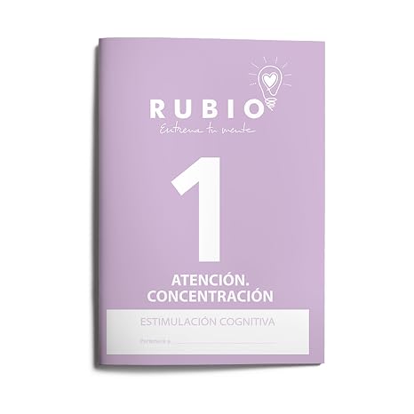 1 Atención concentración - Estimulación cognitiva RUBIO | Sin deterioro cognitivo o deterioro leve (Estimulación Cognitiva (atención concentración))