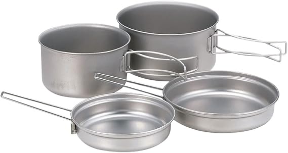Snow Peak Multi Compact Cookset Titanium
