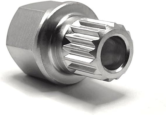 M&S Security Master Anti Theft Car Locking Wheel Nut Bolt Key Replacement for MINI One Cooper BMW ABC32/16 16 Spline