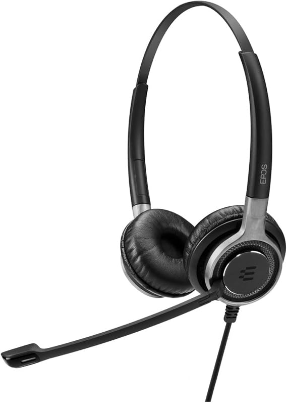 EPOS IMPACT SC 660 ANC USB Headset - Active Noise Canceling, Stereo Sound, Universal Connectivity, Microsoft Teams Certified, Comfort Fit
