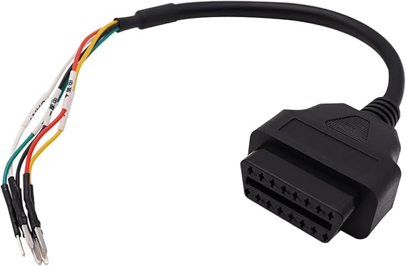 Universal OBD2 K CAN Diagnostic Adapter Cable 16 Pin Female Connector DIY Mobley Adapter For Motorcycle Car Truck
