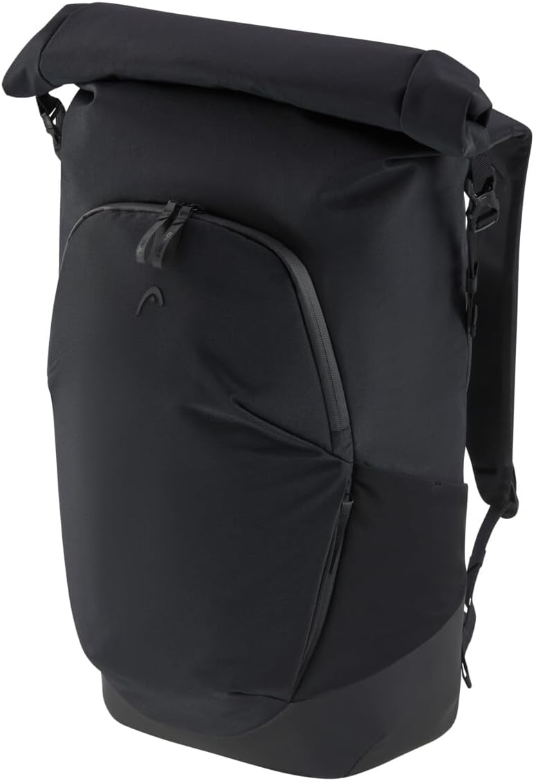 HEAD Pro X Racqpack Tennis Backpack - Holds 3 Racquets, CCT Climate Control Compartment, Laptop Sleeve, Rolltop Design, Recycled PET Sustainable Sports & Travel Bag