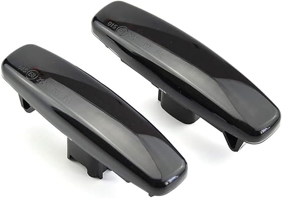 2pcs Turn Signal Light Dynamic Rearview Mirror Side Indicator LED Lamp Front Fender Side Marker Light Compatible for Infiniti EX25 EX37 FX35 G25 Q70 Fuga Murano Pathfinder Skyline