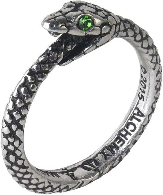 Alchemy Gothic The Sophia Serpent Ring