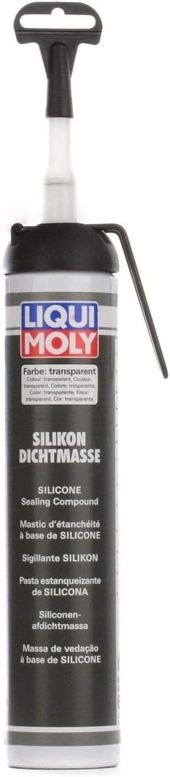 LIQUI MOLY Silicone Sealing Compound, transparent | 200 ml | Body protection | Sealing Compound | Underbody protection | SKU: 6184
