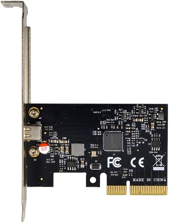 USB3.2 PCI-E 拡張カード USB 3.0 PCIe X4 20Gbps インダストリアルスピード拡張カード 3242 デスクトップ用