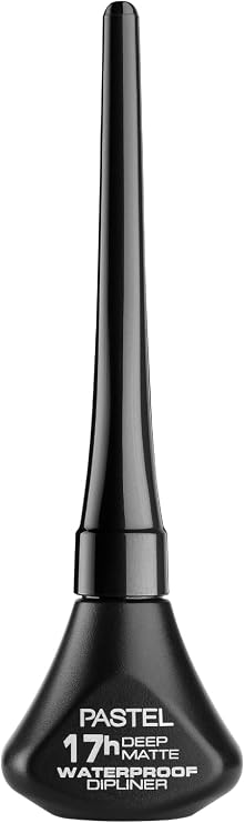 Pastel Deep Matte Waterproof Dipliner - Mat Dipliner, Siyah, 4.5 ml