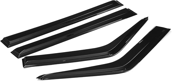 Wind Shield Car Window Wind Deflectors Visor Vent For Nissan For Patrol GQ Y60 1988-1997 Weathershields Wind Shields Sun Rain Guards 4PCS