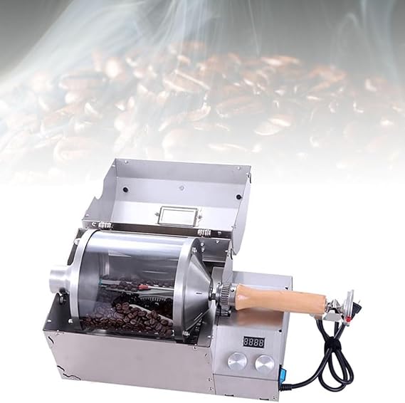 Electric Coffee Bean Roaster, 500g Home Machine with Adjustable Temperature, Professional Coffee Roasting Equipment for Restaurants and Home Use