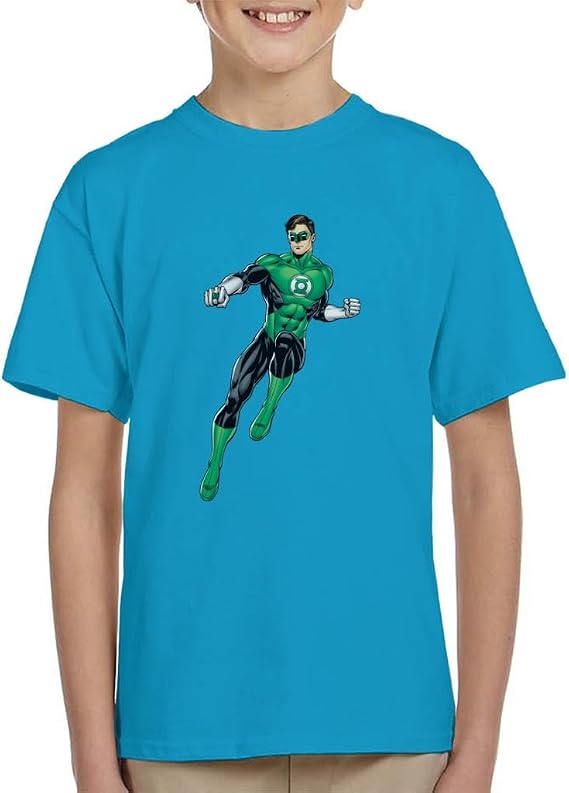 All+Every Green Lantern Ring Pose Kid's T-Shirt