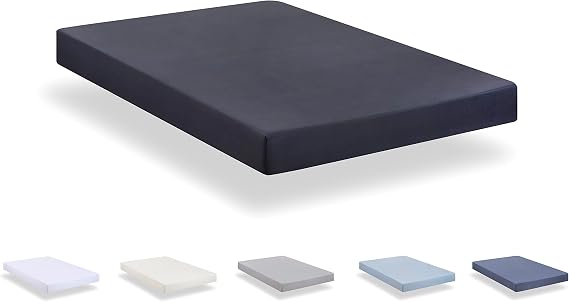 Todocama - Fitted sheet made from extra soft brushed microfibre. (80 x 190/200 cm, Dark Grey)