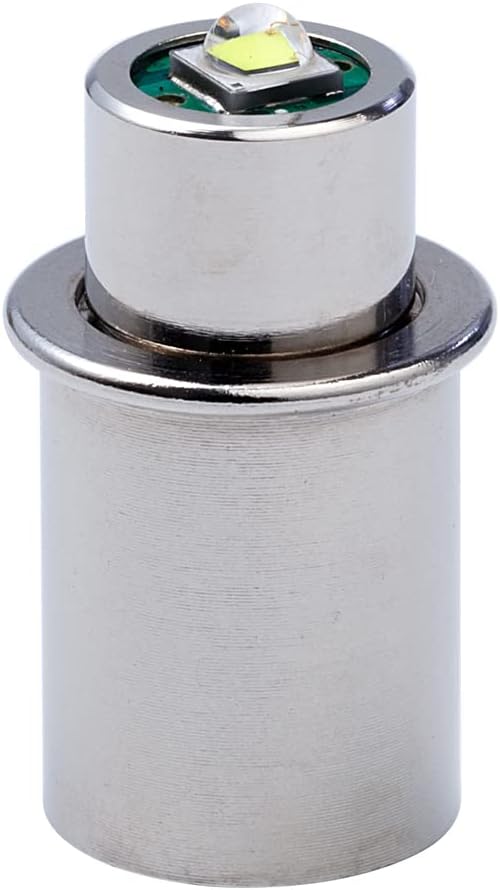 Compatible Mag Lite LED ConversionUpgrade Bulb 300LM TorchFlashlight 2D2C Cell