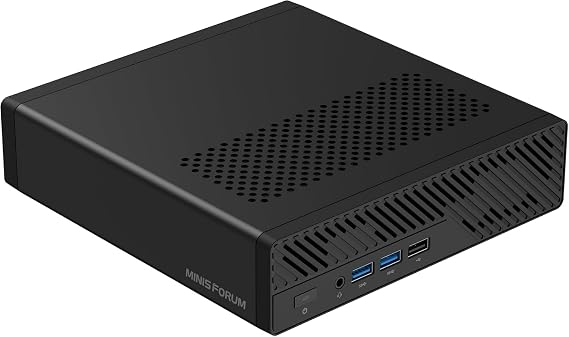 MINIS FORUM MS-A2 Mini PC AMD Ryzen 7 7745HX (8C/16T bis 51 GHz) 32 GB DDR5 1 TB SSD PCIe x16 8K Triple Display 2X 10G SFP+ 2X 25G LAN 3X M.2
