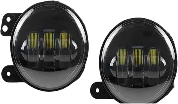 Front Headlight For Chrysler 300 PT For Cruiser 2005-2010 2X4 Inch Round Led Fog Lights Off Road Fog Lamps(4 inch no halo)