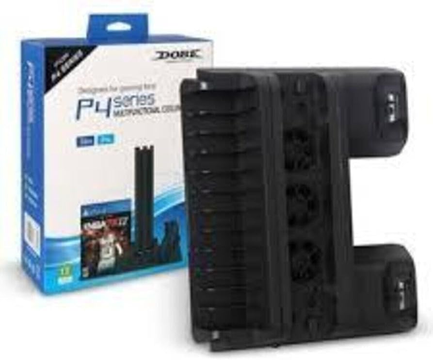 DOBE PlayStation 4 Pro Soğutucu Fan, Siyah, Model AU762