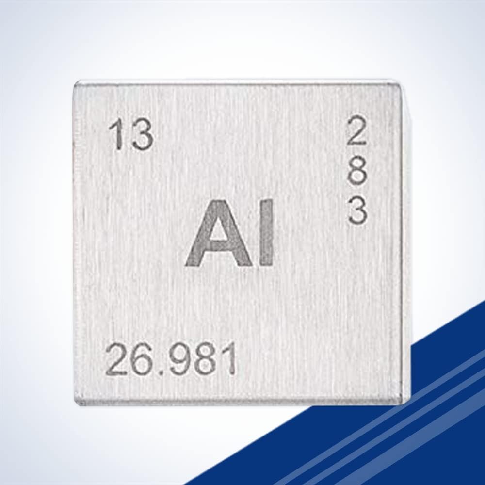 Aluminum Element Cube - Engraved - 1 Inch