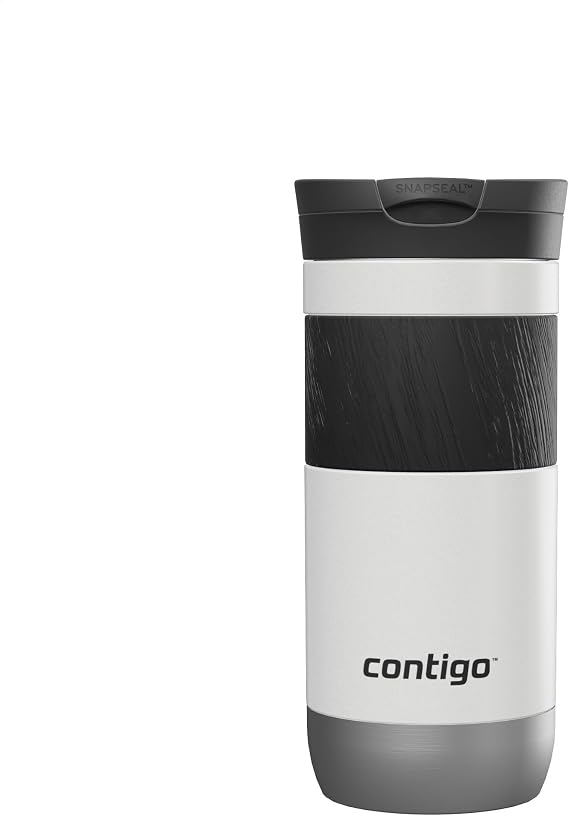 Contigo Byron SNAPSEAL Thermal Cup, Stainless Steel, 7 h Hot, 470 ml