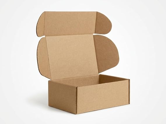 Kilitli E-Ticaret Kargo Kutusu, 8x8x4 cm, 25 Adet Karton Kutu