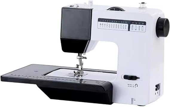 Multifunctional Portable Sewing Machine 38 different stitches, built-in light, folding function Also suitable for thick fabrics. Embroidery/Sewing Residential / Commercial use see size chart