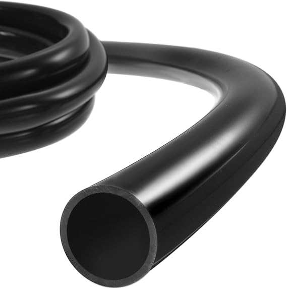 Silicone Tubing 1" ID x 1-1/4" OD 5ft Length High Temp Black
