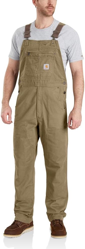 Carhartt, Men's, Rugged Flex Relaxed Fit Canvas Bib Overall