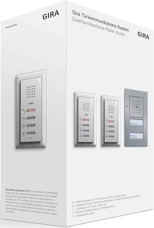 Gira 049544 Duplex Audio Intercom Set [Energy Class B]
