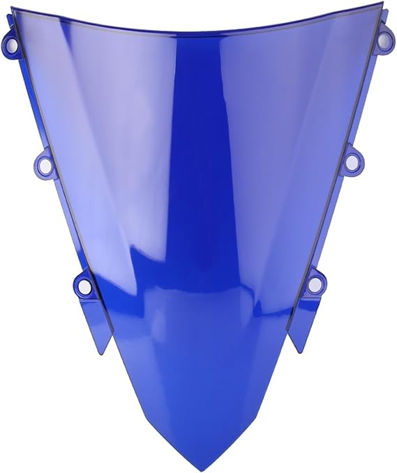 Front Windscreen Fairing For CBR500R 2016 2017 2018 For CBR For 500R Motorcycle Windshield Windscreen Double Bubble Motorcycle Windshield(Blue)