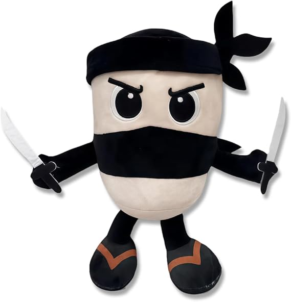 Italian Brainrot Plush, Funny Tung Tung Sahur Soft Steal a Brainrot Plushie for Collectors Kids Brainrot Toys Home Decor