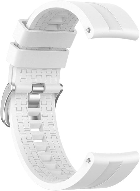 Microsonic Garmin Forerunner 255 için Kordon, Silicone RapidBands Beyaz [Forerunner 255 ile Uyumlu Kordon - Beyaz]