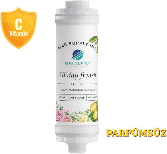 mak supply Duş Filtresi (C Vitaminli Kokusuz)