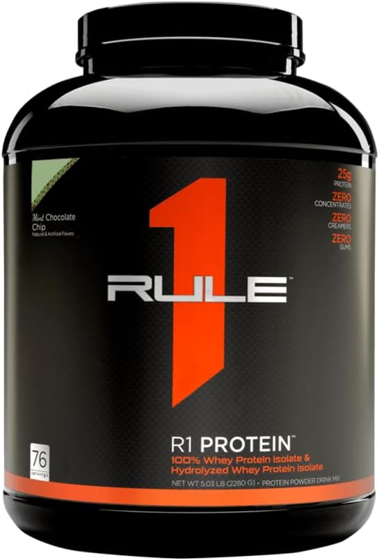 Rule1 R1 Protein (5lbs) Mint Chocolate Chip