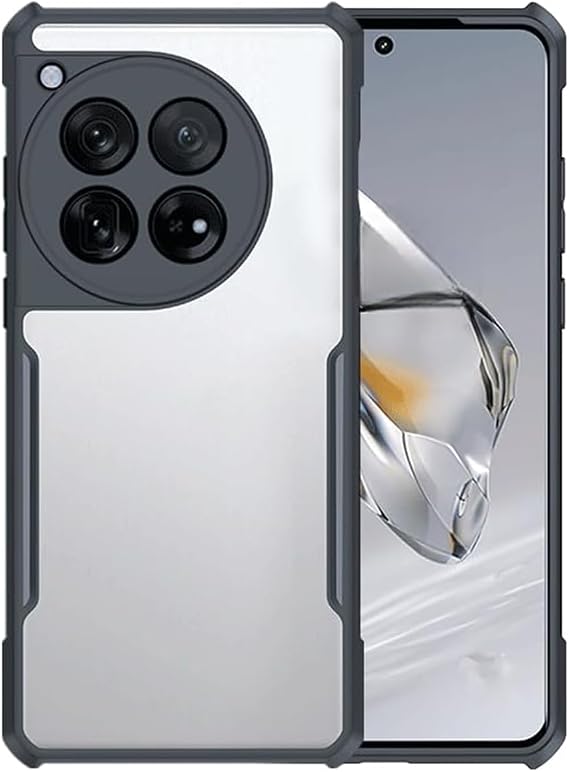 Microcase Oneplus 12R / Oneplus Ace 3 Airbag Serisi Darbeye Dayanıklı Köşe Korumalı Tpu Kılıf - AL3370