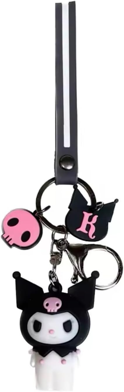 Lovely Anime Keychain Accessories Cute Kawaii Creative Gifts Adorable Keychain Keyring Key Purse Handbag Car Charms