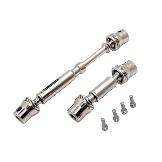 Rc Accessories Compatible With MJX For Hyper Go H12Y 1/12 RC Car Upgrade Parts Replacement Accessories Front Rear Drive Shafts Kit