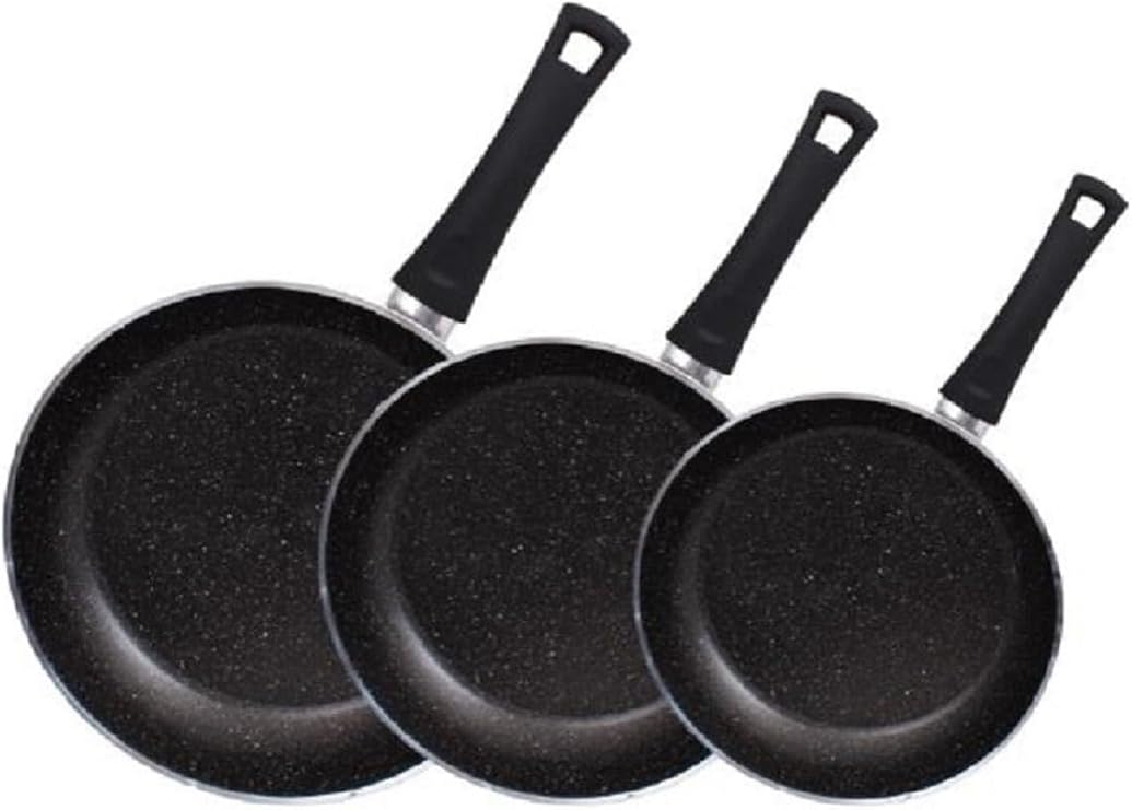 Mehtap 3Lü Granit Tava Seti 18-22-26Cm