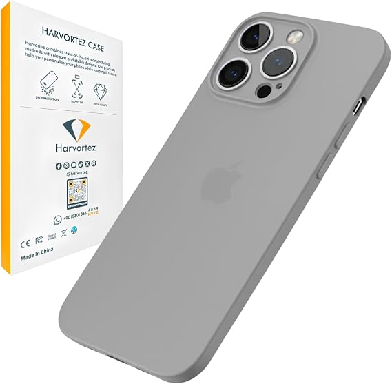 HARVORTEZ iPhone 15 Kılıf 6.1" ile Uyumlu, Ultra İnce Cep Telefon Kılıfı, Kamera Bölge Koruyucu, Ekstra Tuş Takımı, TPU Malzeme BPA İçermez, Kolay Temizlenebilir Phone Case - Natürel Titanyum