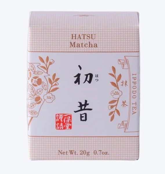 Ippodo Matcha Hatsukyo 0.7 oz 20 g Uji Matcha Premium Tea for Ceremonies, Powder Green Tea for Dark and Light Tea Use in Japan Tea Specialty Store