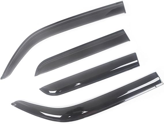 Car Window Wind Deflectors for Kia RIO 2012-2016 Hatchback Sunshade Guard Visors Deflector Rain Guard External Fitting