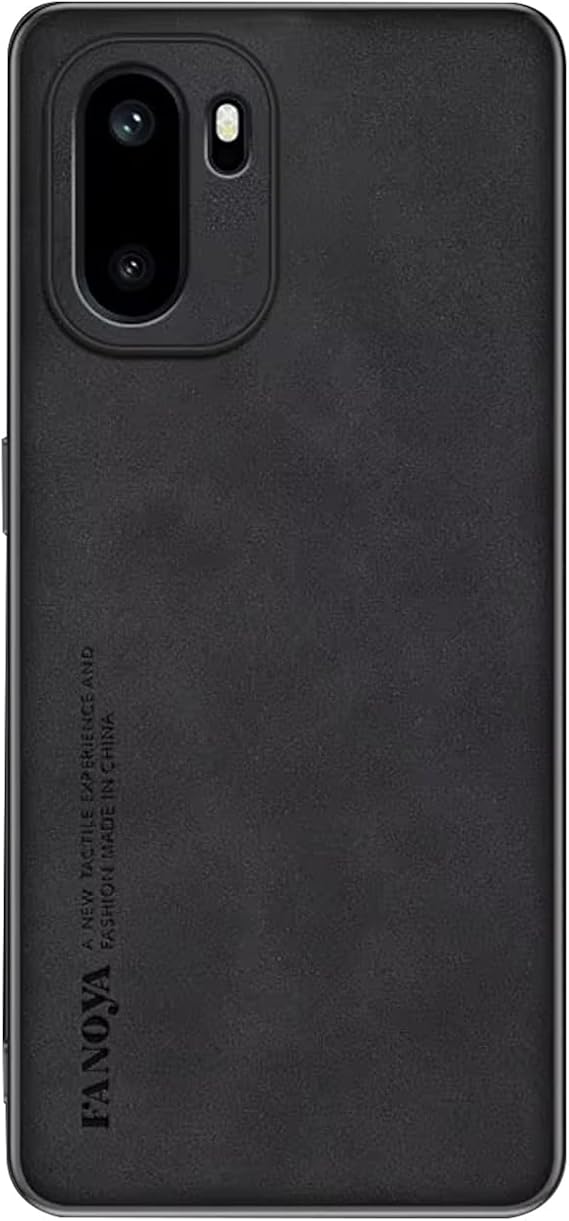 Microcase OnePlus 15R / ACE 6 ile Uyumlu Luxury Leather Series Deri Desenli Plastik Koruma Kılıf - AL8125 (Gri)