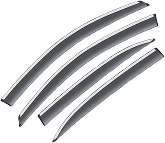 SYLTER Wind Deflectors Windows Visor For Kia For Forte For Cerato For Koup TD 2010-2013 Hatchback Vent Smoke Cover Sun Rain Guard Deflector Car Exterior Accessorie Side Window Visors