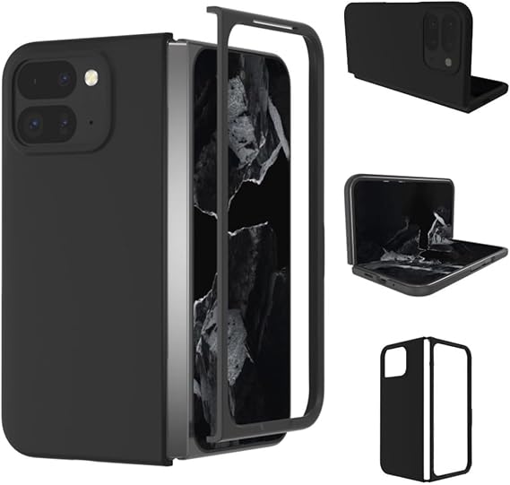 Microcase Google Pixel 10 Pro Fold ile Uyumlu Mat Yüzey Sert Plastik Kılıf Koyu Mavi - AL8848