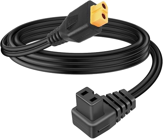 14AWG XT60 Female to Car Refrigerator Power Cable,12V Fridge Cooler Freezer Power Cable(1.6FT/0.5M)