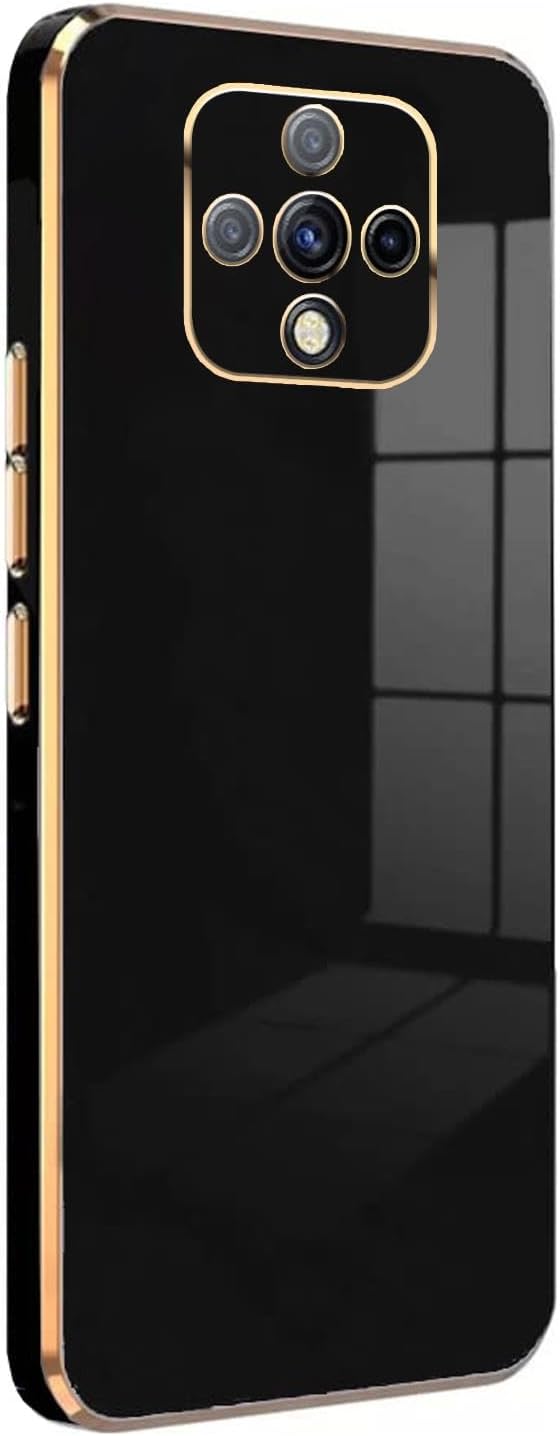 Microsonic TECNO Camon 16 Premier için Kılıf Olive Plated Siyah [Camon 16 Premier ile Uyumlu Kılıf - Siyah]