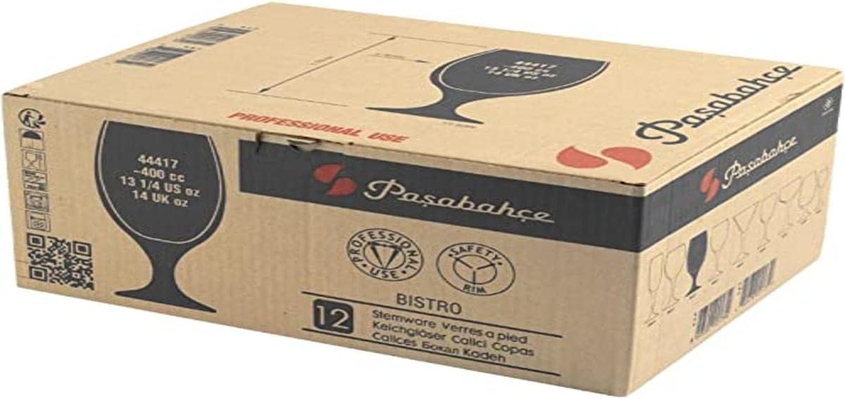 Paşabahçe Bistro set beer glass, 12 units